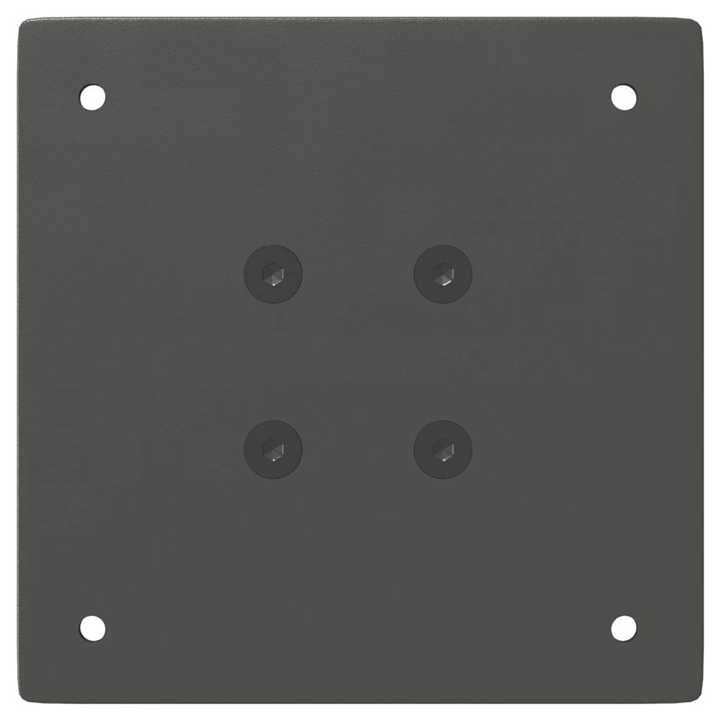 vidaXL Patas para mesa de centro 4 unidades antracita 30 cm acero - Image 6