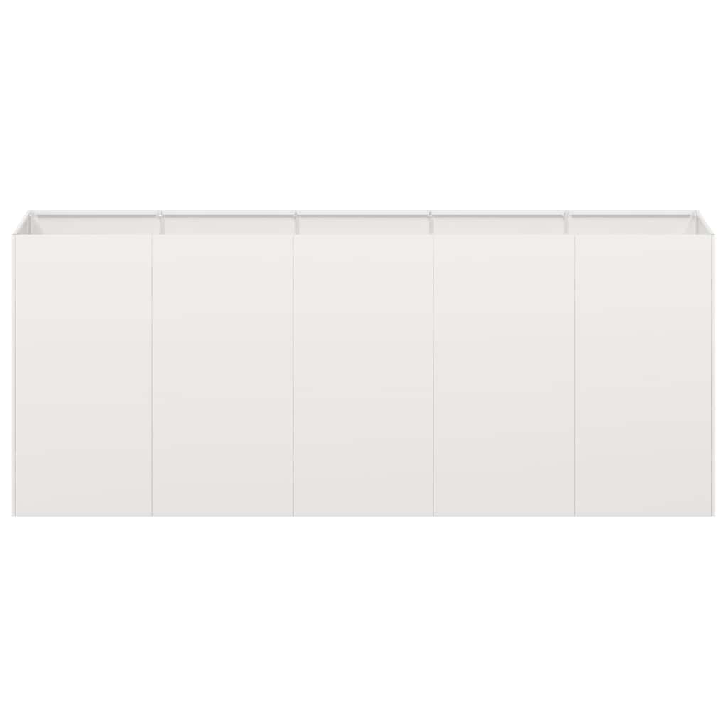 vidaXL Pflanzkübel 200x40x80 cm Edelstahl - Image 4