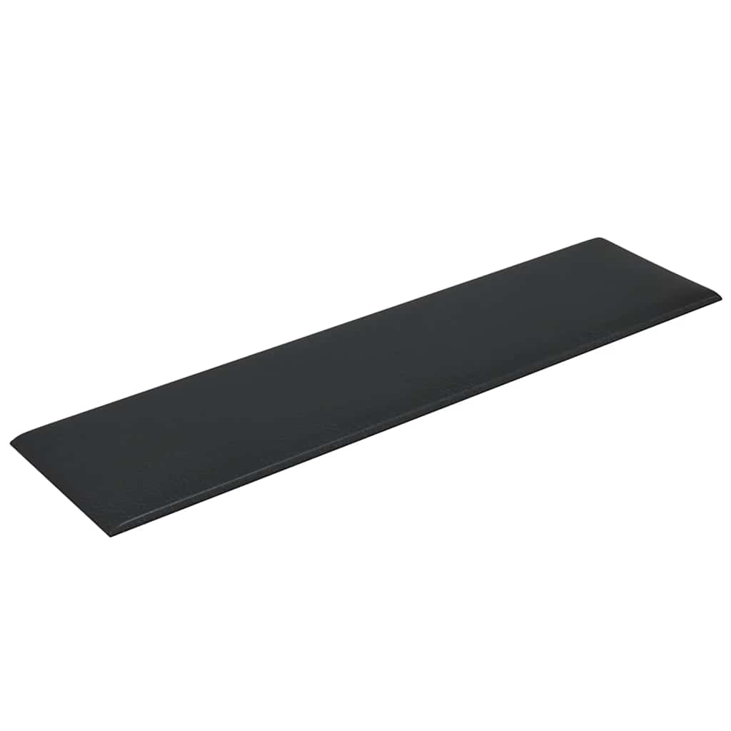 vidaXL Wandpaneele 12 Stk. Schwarz 60x15 cm Kunstleder 1,08 m² - Image 5