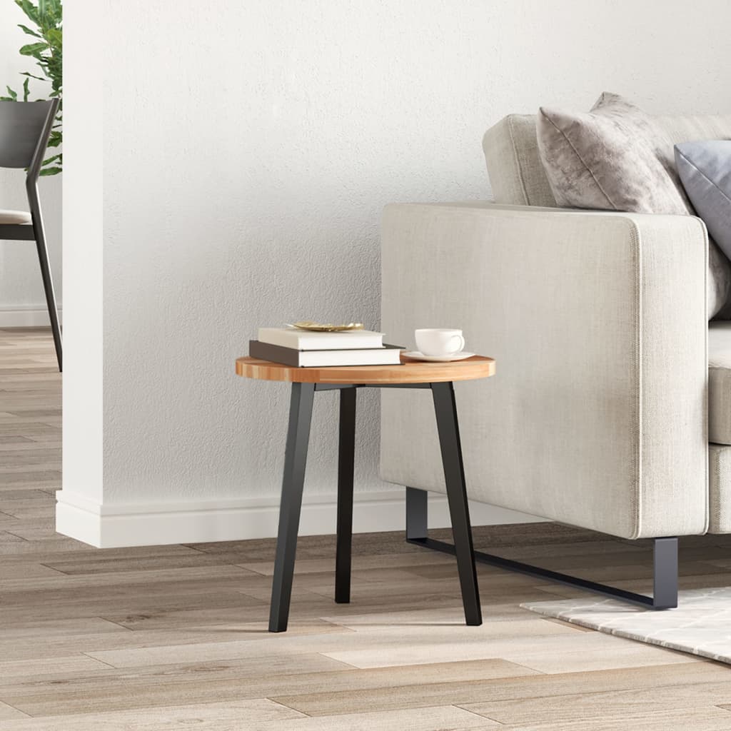 vidaXL Tablero de mesa redondo madera maciza de acacia Ø40x2 cm - Image 3