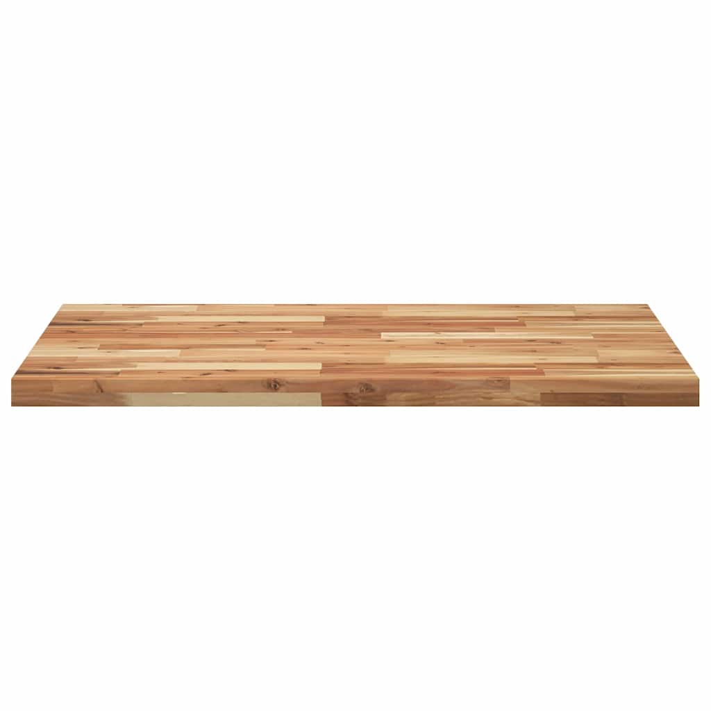 vidaXL Tablero de mesa rectangular madera maciza acacia 80x70x4 cm - Image 5