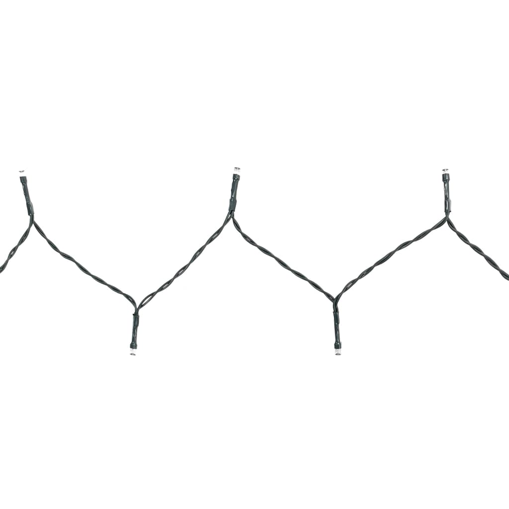 vidaXL Weihnachtsbaum-Lichternetz mit 150 LEDs Kaltweiß 150 cm - Image 5