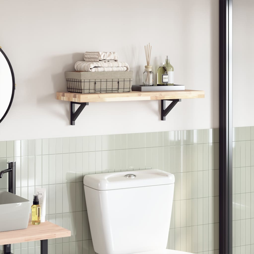 vidaXL Tablero de mesa rectangular madera maciza acacia 80x30x4 cm