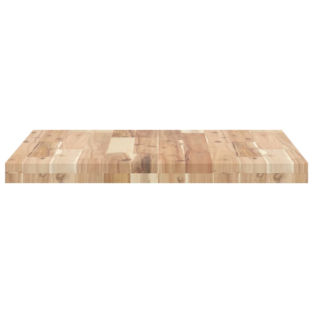 vidaXL Tablero de mesa cuadrado madera maciza acacia 60x60x4 cm - Image 6