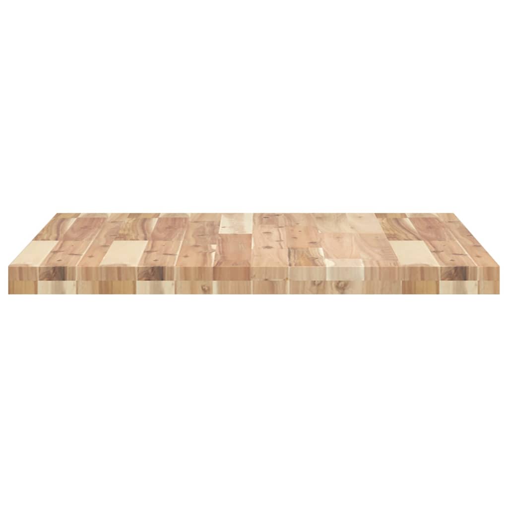 vidaXL Tablero de mesa cuadrado madera maciza acacia 70x70x4 cm - Image 6
