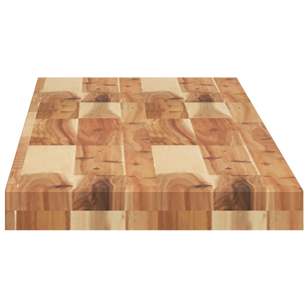 vidaXL Tablero de mesa rectangular madera maciza acacia 160x30x4 cm - Image 6