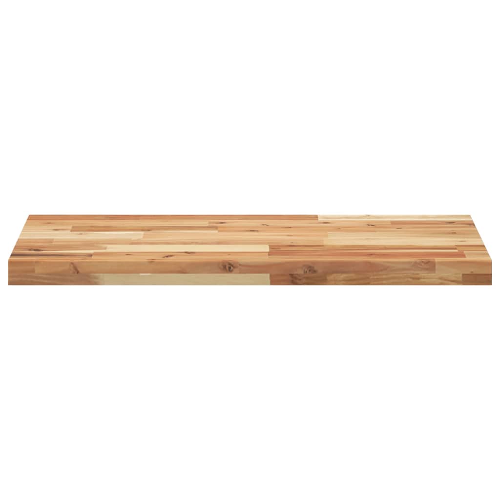 vidaXL Tablero de mesa rectangular madera maciza acacia 140x40x4 cm - Image 4