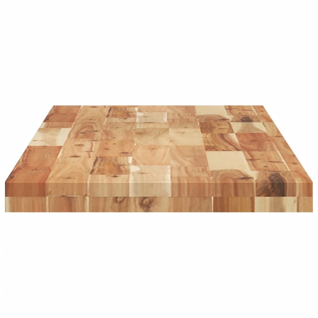vidaXL Tablero de mesa rectangular madera maciza acacia 140x40x4 cm - Image 6