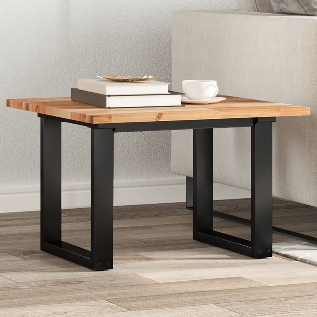 vidaXL Tablero de mesa cuadrado madera maciza de acacia 60x60x2 cm