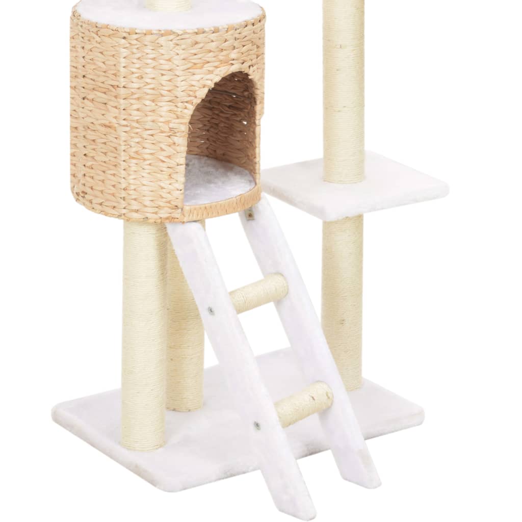 vidaXL Rascador para gatos de hierba marina con poste de sisal - Image 5