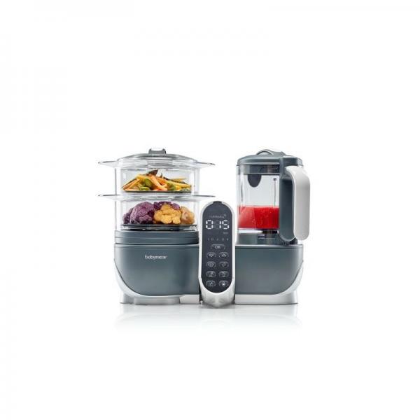 Babymoov Robot Per Alimenti Per Bambini Nutribaby (+) Grigio Industriale