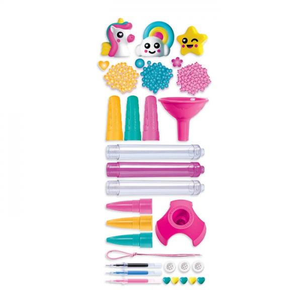 Clementoni - Crea Le Tue Penne - Mini Pen Workshop - Tema Fantasy - 3 Da Creare - Dai 6 Anni - Image 3