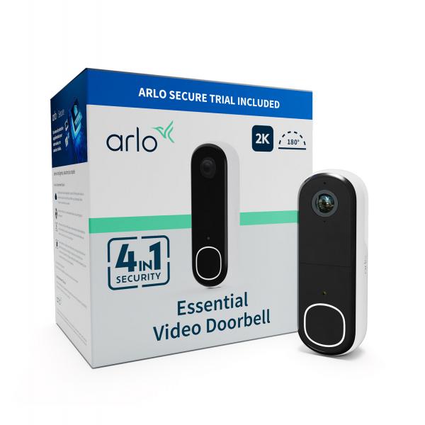 Videocitofono - Arlo - Avd4001-100eus - WI-Fi Direct - Sirena Integrata - 4 In 1