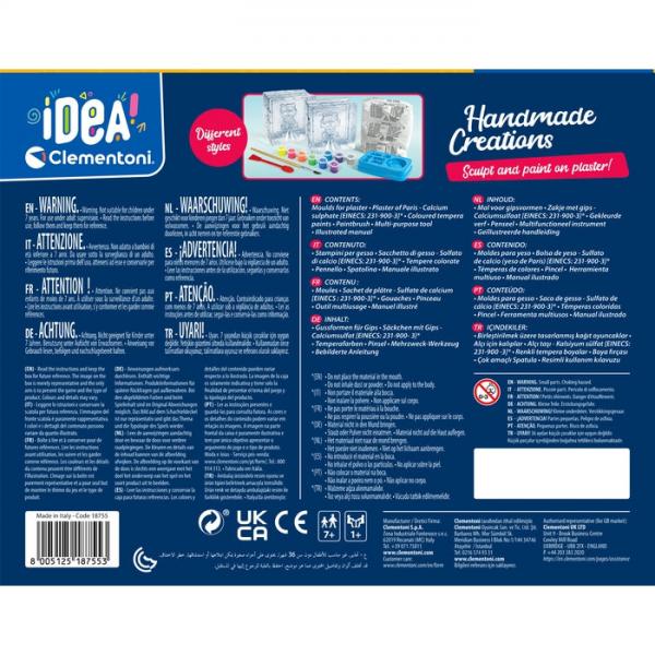 Clementoni - Crea La Creazione Di Animali In Gesso - Leisure Creativo - Made In Italia - Image 3
