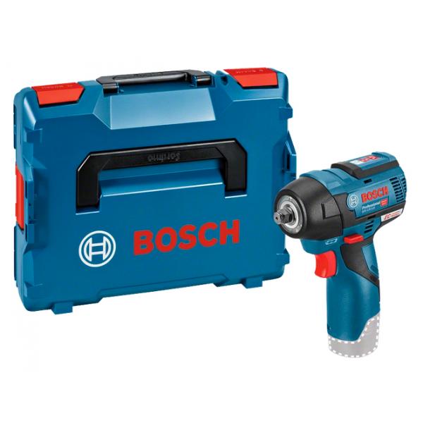 Avvitatore Ad Impulsi A Batteria Bosch Professional 12v Gds 12V-115 Solo Click & Go, L-Boxx