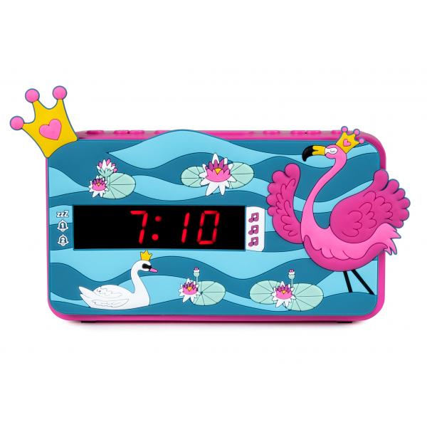 Bigben R15princess3d Bluetooth Speaker Sveglia Face 3d Effect Decor Princess