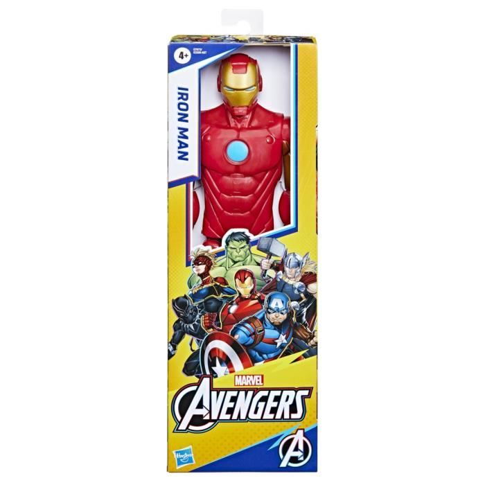 Statuetta Iron Man 30 Cm, Giocattolo Avengers Titan Hero Series Per Bambini Dai 4 Anni In Su, Marvel - Image 4