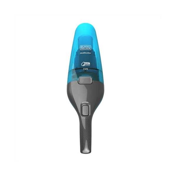 Black + Decker Wdc215wA-Qw - Aspirapolvere Manuale - Dustbuster Lithium Acqua E Polvere 7,2v - Indicatore Led - Blu