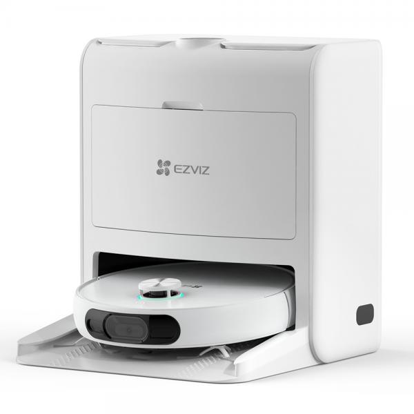 Robot Aspirapolvere Ezviz Rs2 Con Dock - Lavaggio/asciugatura/pulizia/riempimento Automatici - 4000 pa