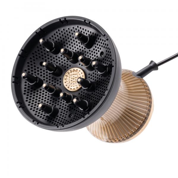 Diffusore D'aria Calda In Ceramica Xl - Bellissima - Diffon Supreme Olio Di Argan Per Capelli Ricci - 2 Velocità 3 Temperature