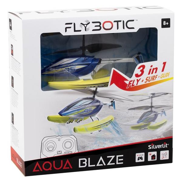 Elicottero Telecomandato - Flybotic - Helico Aqua Blaze - 19 -5 Cm - Giallo E Nero - 8 Anni - Image 3