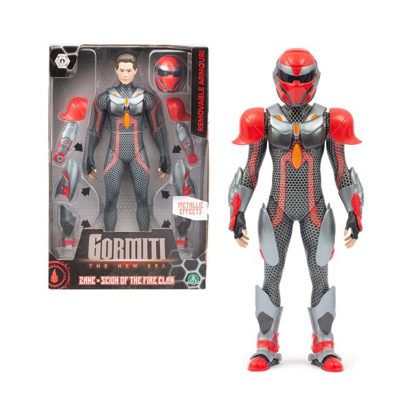 Figura Articolata - Gormiti - Modello Scion Con Armatura Di Fuoco - 27 Cm - Da 4 Anni - Grv034