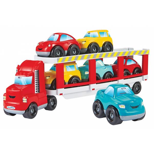 Ecoiffier - 3289 - Camion Trasportatore Auto - Abrick
