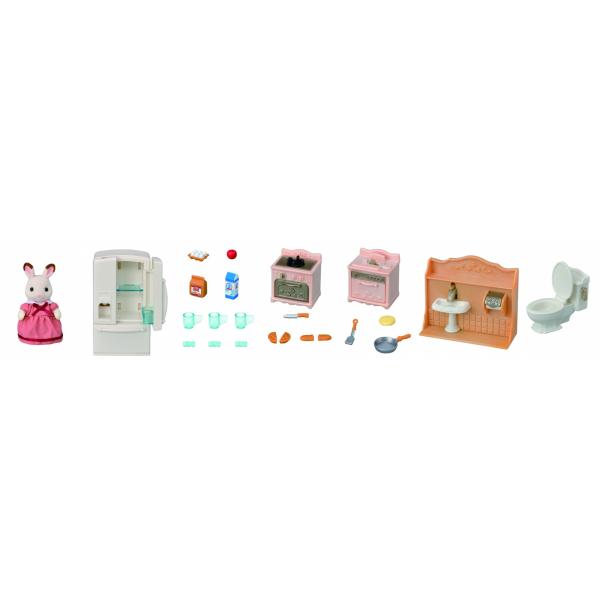 The Cozy Cottage E Maman Furnishings Set - Sylvanian Families - 5449 - Da 3 Anni - Image 3