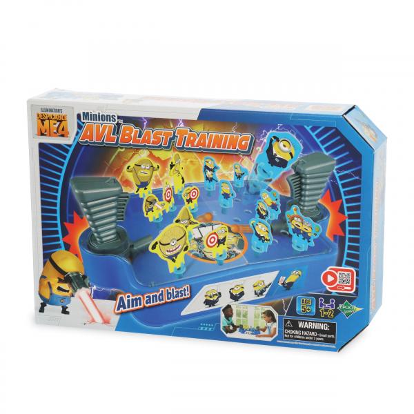 Gioco Di Precisione - Giochi D'epoca - Minions Avl Blast Training - Spara E Abbatti I Minions!