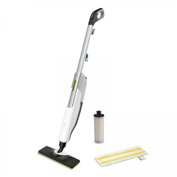 Scopa A Vapore - Karcher - Sc 2 Upright Easy Fix - Elimina Fino Al 99,999% Dei Virus E Il 99,9% Dei Batteri*