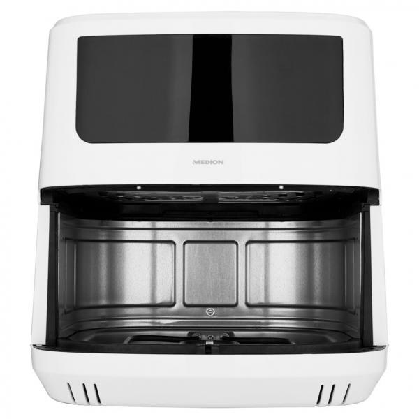 Friggitrice Ad Aria Calda - Medion - 50073000 - 2150 W - Touch Screen - 9 Programmi - Bianca - Image 3