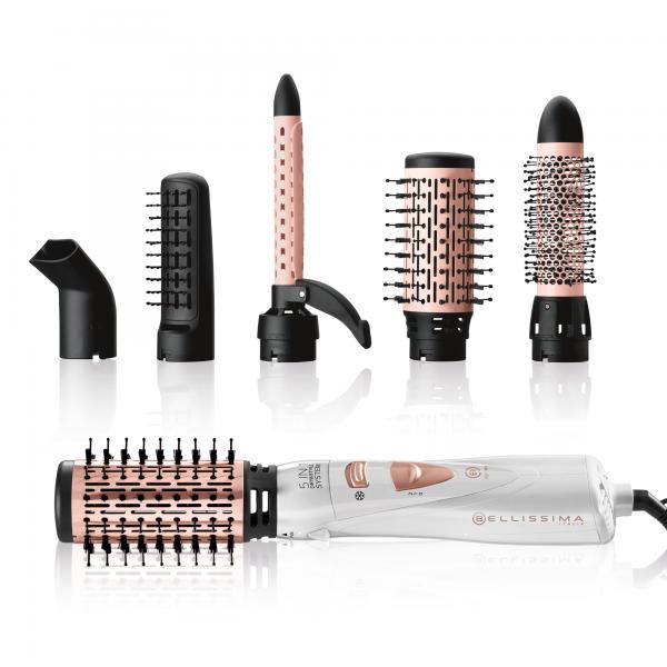 Spazzola Soffiatore - Bellissima - My Pro Gh18 1100 - Professionale Con Punte In Ceramica - Sistema Dry&style 5 In 1