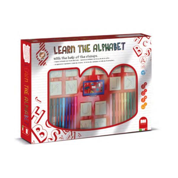 Impara Il Cofanetto Alfabeto - Multiprint - 1941 - Lettere Maiuscole