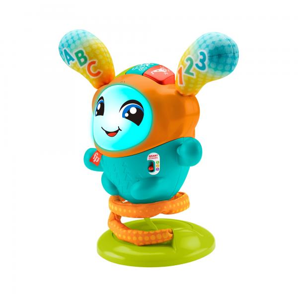 Fisher Price - Dj Il Robot Danseur È Rimbalzato - Wake -Up Toy 1a Età - 9 Mesi E Altro Ancora