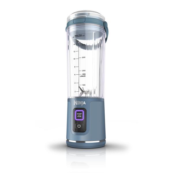 Frullatore Portatile Ninja Blast - Bc150eunv - Ciotola Da 530 Ml - Durata Della Batteria 2 Ore - Senza Fili - Senza Bpa - Blu Denim