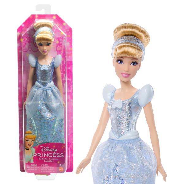 Disney Princess - Cinderella Doll 29cm - Mannequins Dolls - 3 Anni E +