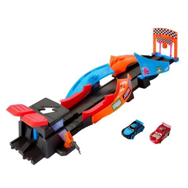 Circuit Glow Racers - Mattel - Hpd80 - Giocattolo Da Corsa Che Si Illumina Al Buio Per Bambini Dai 4 Anni In su - Image 3