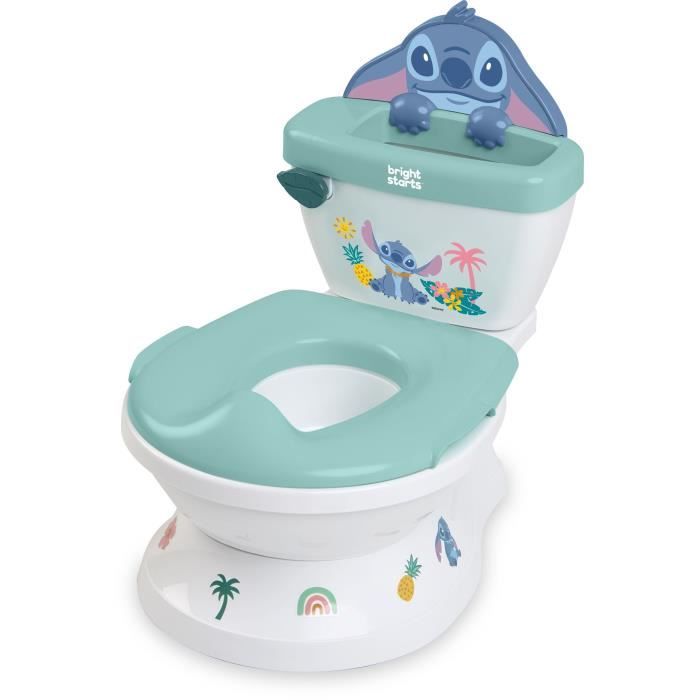 Disney Baby - Stitch - Mini Wc Con Riduttore Per Sedile Wc Incluso, 2 In 1, Vasino Rimovibile Facile Da Pulire