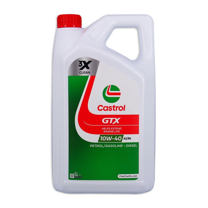 Olio Motore - Castrol - Gtx 10W-40 A3/b4 - 5l