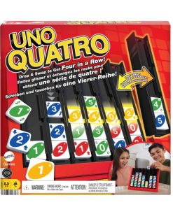 Uno Quatro - Giochi Mattel - Hpf82 - Giochi Di Carte Mattel Uno
