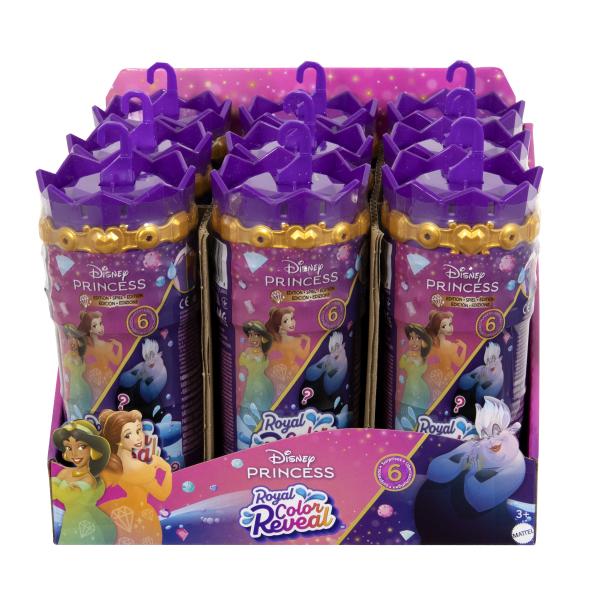 Disney PrincesseS-MinI-Royalty Dolls Color ReveaL-Assortimento Hxh16