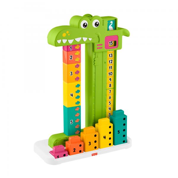 FisheR-PricE-L'alligatore AdditionS-Giocattolo Didattico Jct13