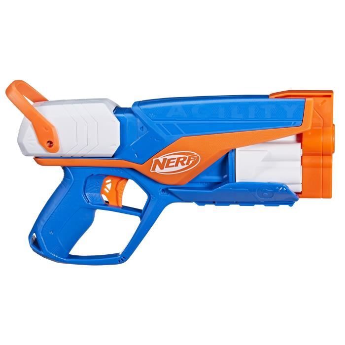 Blaster Nerf Agility N Series, 12 Dardi Nerf N1 Solo Per Blaster Nerf N Series, Canna Da 6 Dardi, Giochi Da Esterno - Image 3