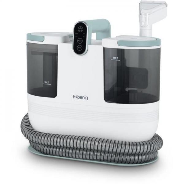 Detergente Per Tessuti Ad Acqua Calda - Hkoenig Twt88 - 1600 Ml - 290 Ml/min - 1200 W - Bianco