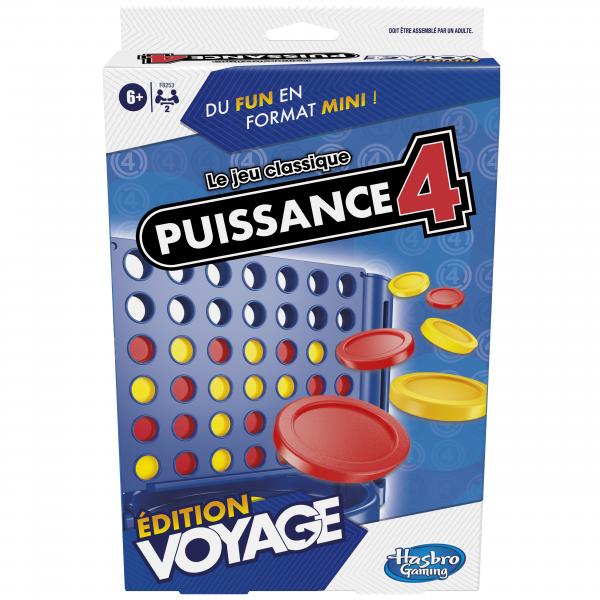 Power 4 Voyage, Gioco Da Tavolo Da Viaggio Per 2 Giocatori, Gioco Da Viaggio, Dai 6 Anni, Hasbro Gaming