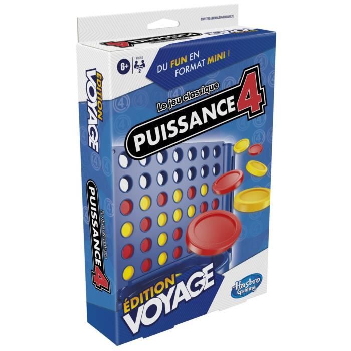 Power 4 Voyage, Gioco Da Tavolo Da Viaggio Per 2 Giocatori, Gioco Da Viaggio, Dai 6 Anni, Hasbro Gaming - Image 5