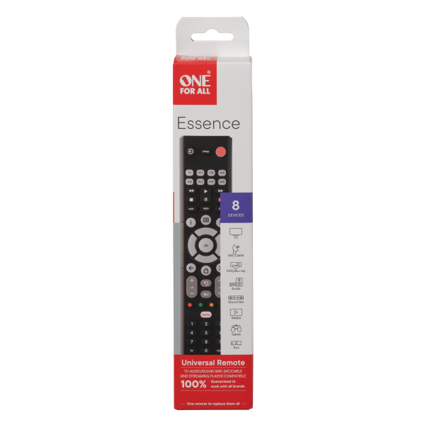 Telecomando Universale One For All - Urc1282 – Essence Basic 8in1 - Image 3