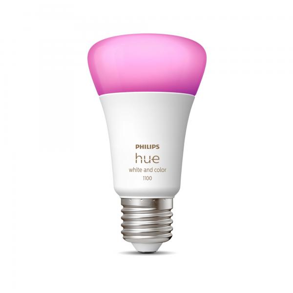 Philips Hue White And Color Ambiance - Lampadina Led Connessa 10w Equivalente 75w - E27 Bluetooth x1