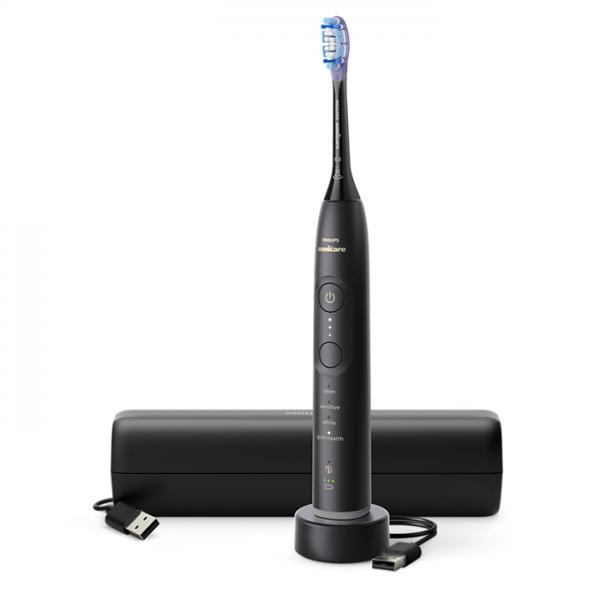 Spazzolino Da Denti - Philips - Hx7421/01 - Sonicare - Serie 7100 - Nero - Elettrico