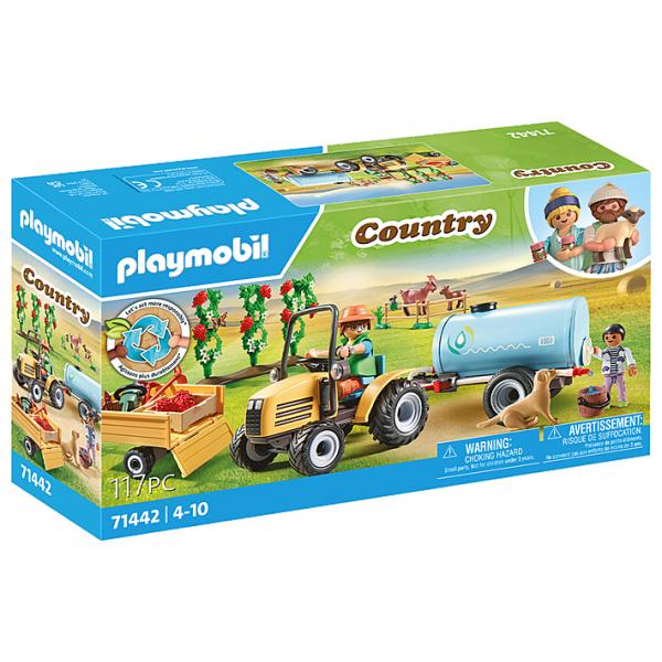Playmobil 71442 Contadino Con Trattore E Cisterna - Campagna - Dai 4 Anni In su